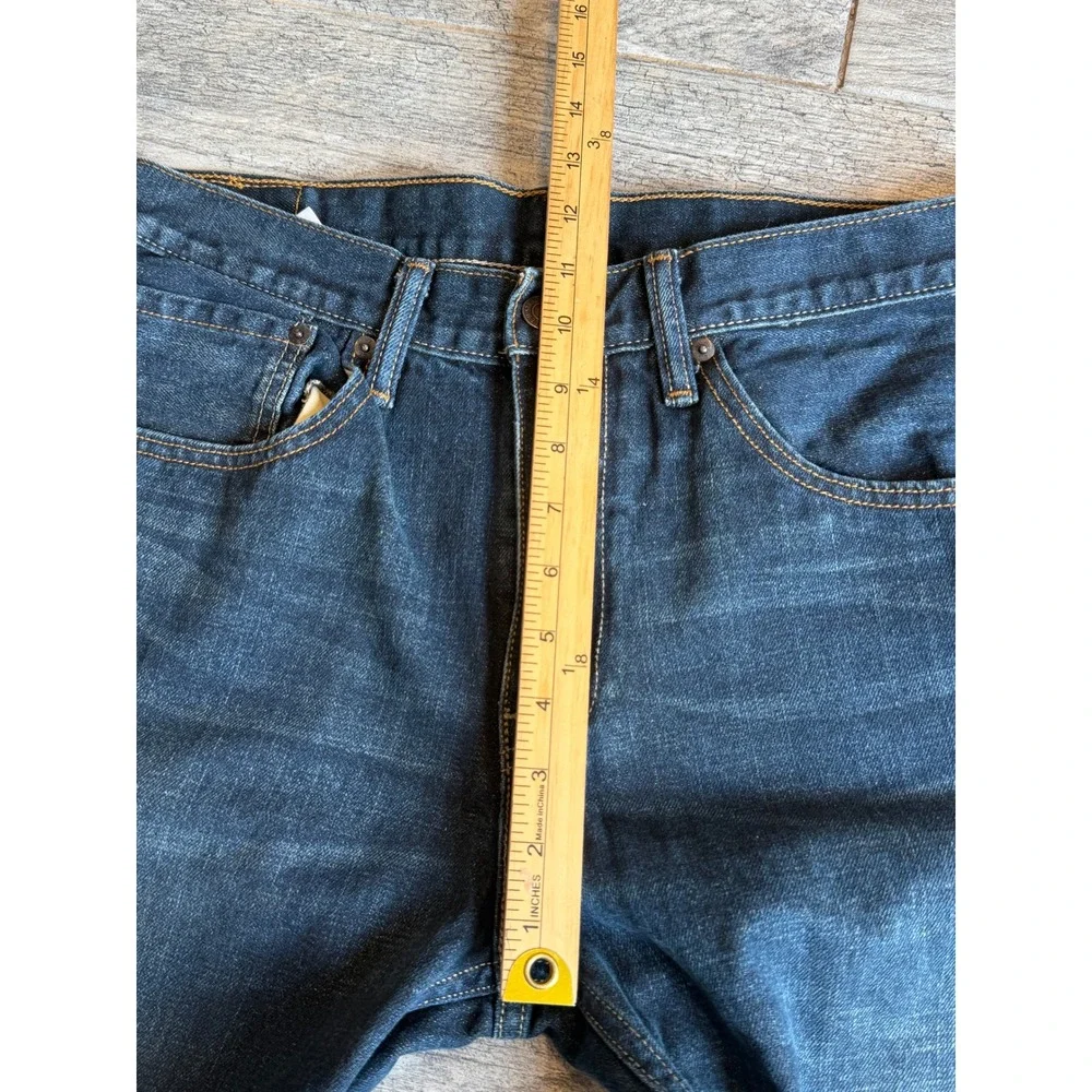 Levi's 527 Slim Bootcut Jeans 34x34 Boot 34 X 34 Denim Mens Levi Strauss